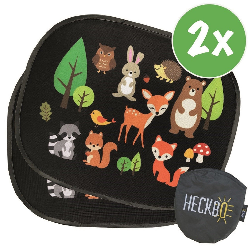 Auto Sonnenblende Waldtiere-0