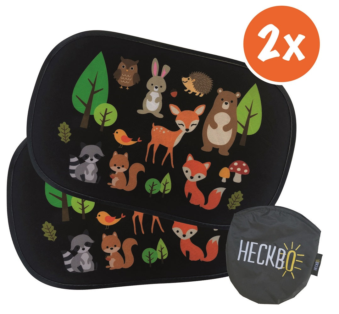 Auto Sonnenblende Waldtiere-1