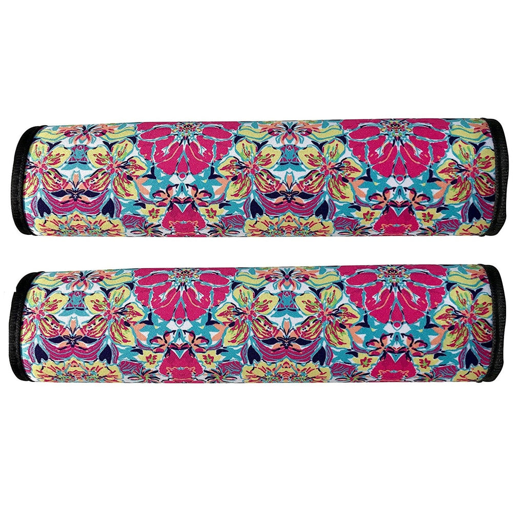 Auto Gurtschutz Blumen-0