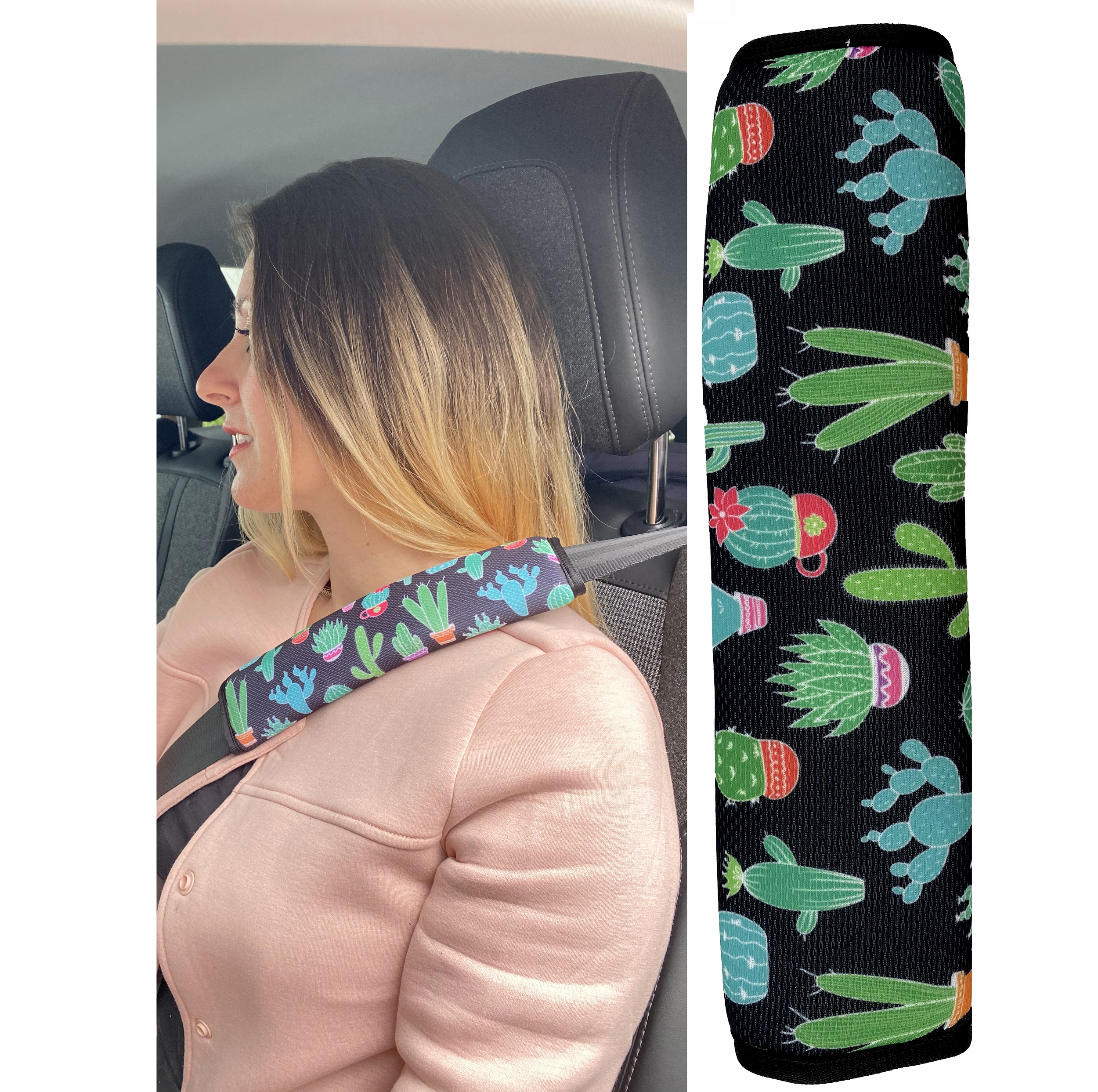 Auto Gurtschutz Kaktus-6