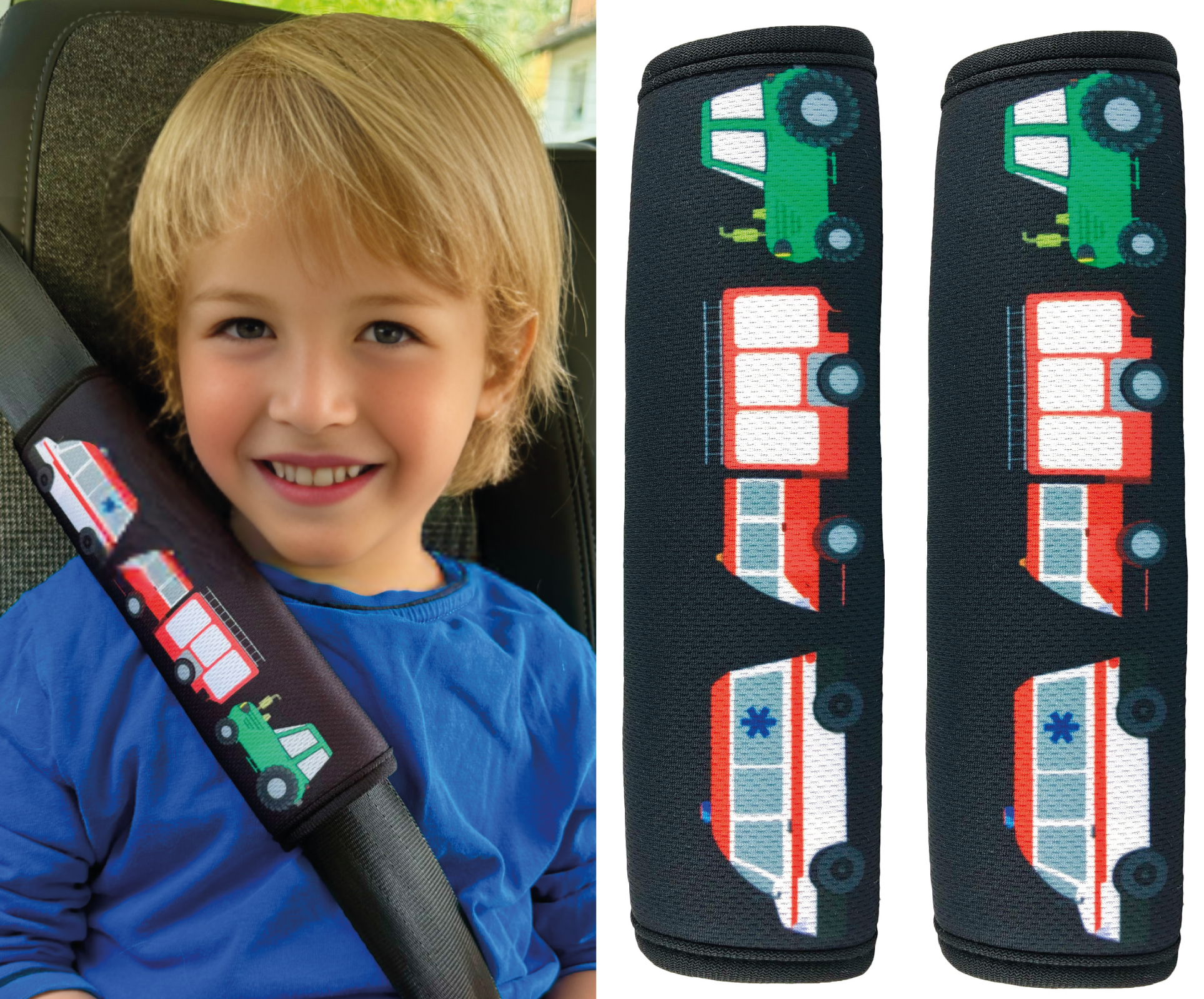 Auto Gurtschutz Feuerwehr, Traktor, Krankenwagen-0