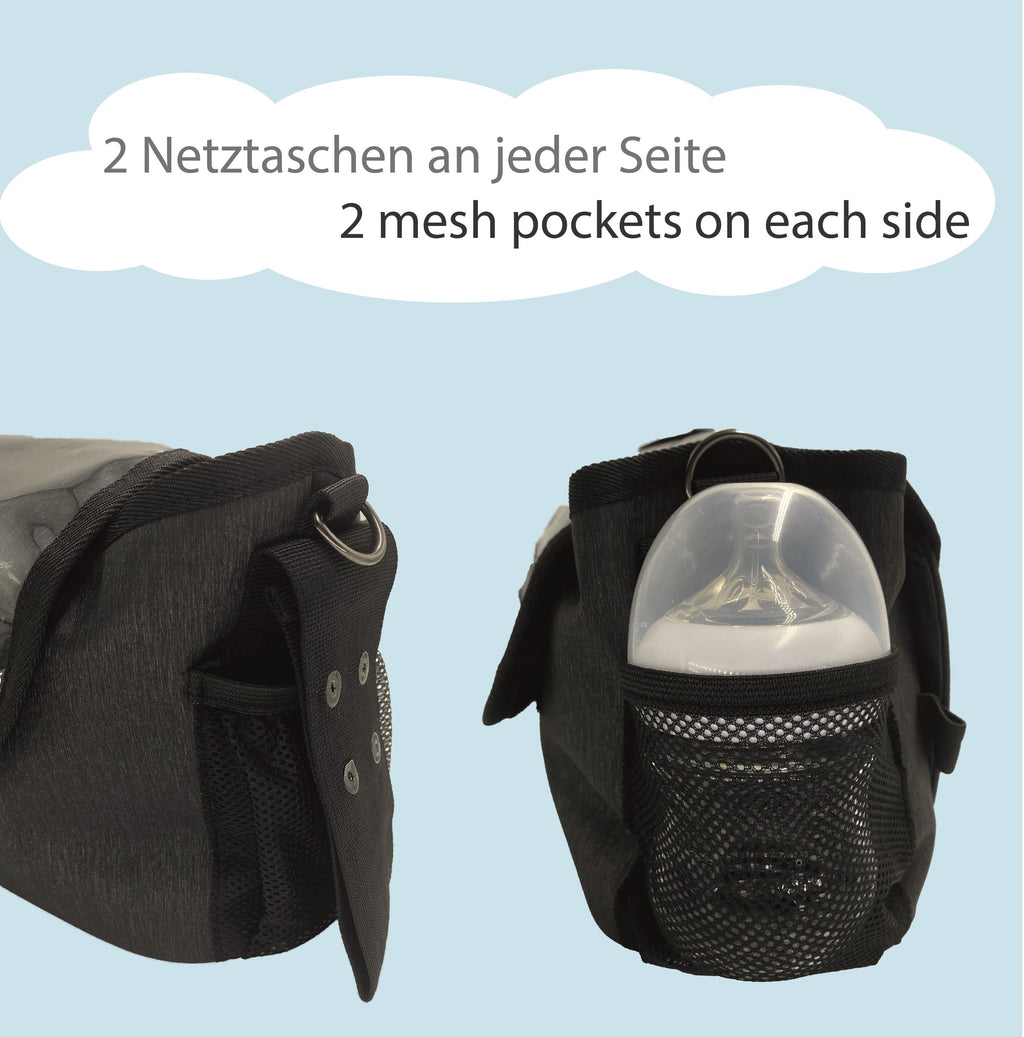 Baby Kinderwagentasche mit Smartphone Tasche-3