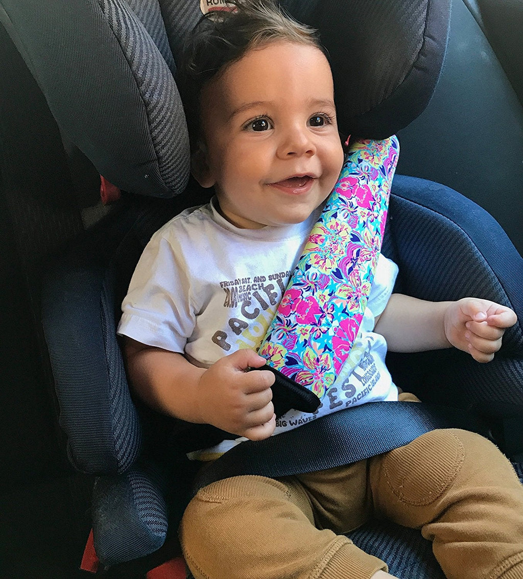 Auto Gurtschutz Blumen-3