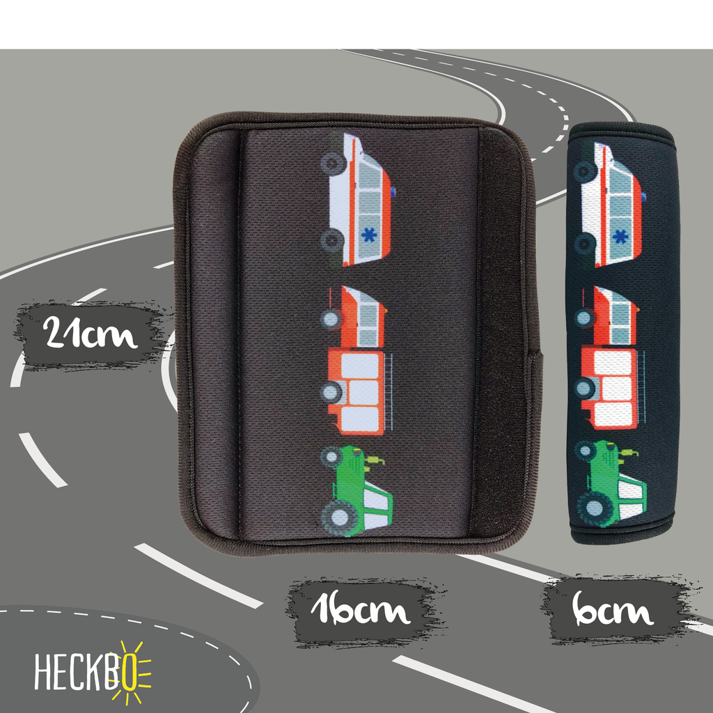 Auto Gurtschutz Feuerwehr, Traktor, Krankenwagen-1