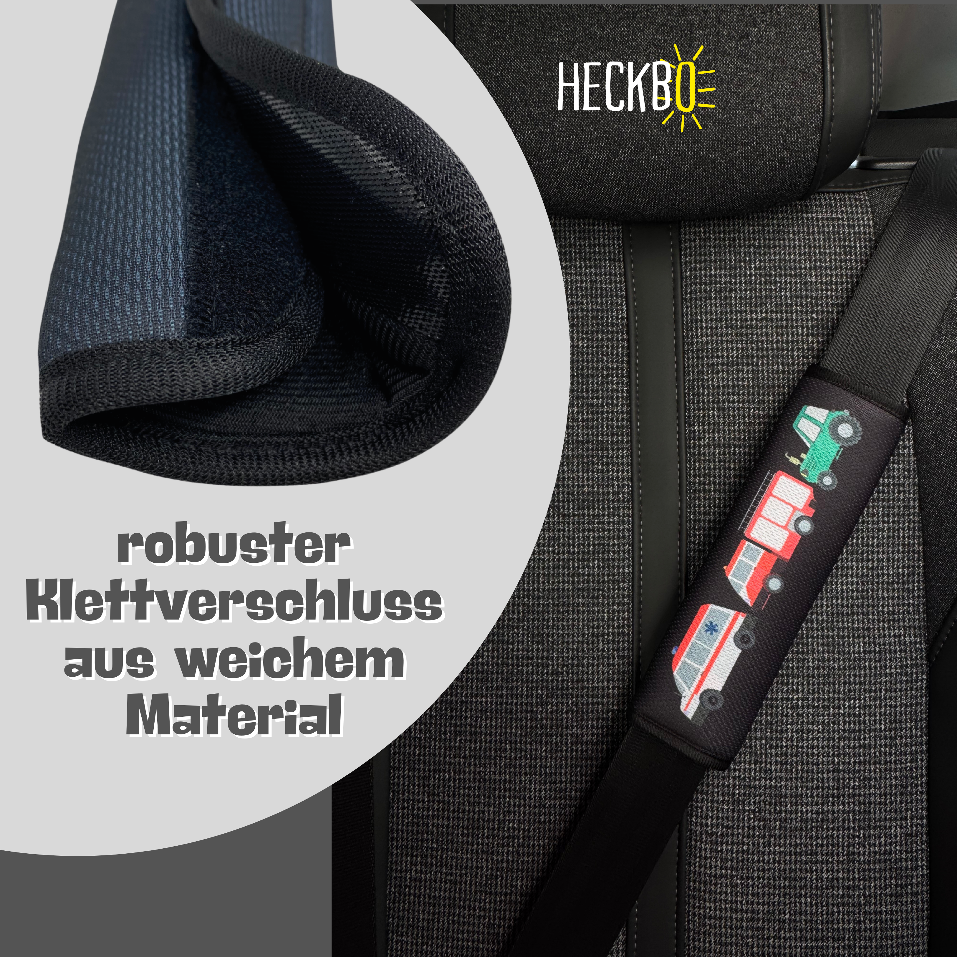 Auto Gurtschutz Feuerwehr, Traktor, Krankenwagen-3