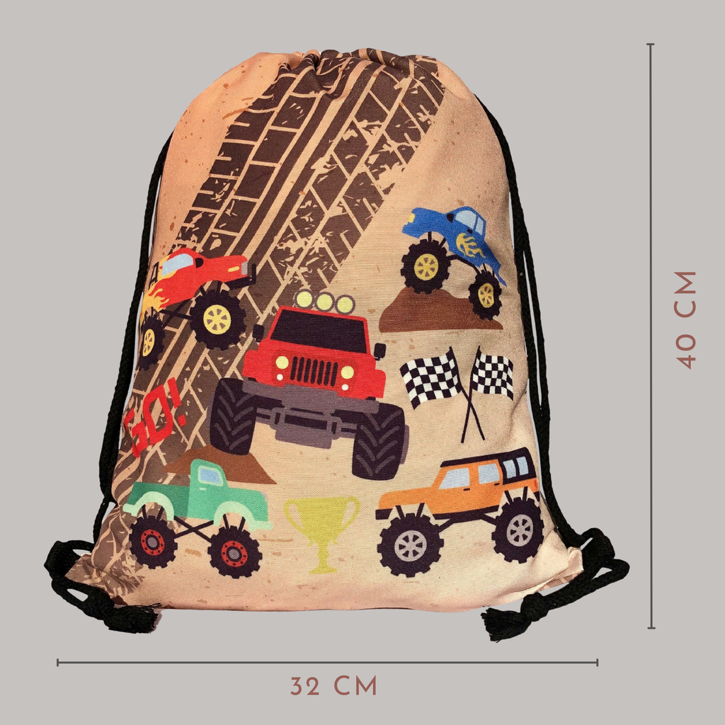 Kinder Turnbeutel Monster Truck-2