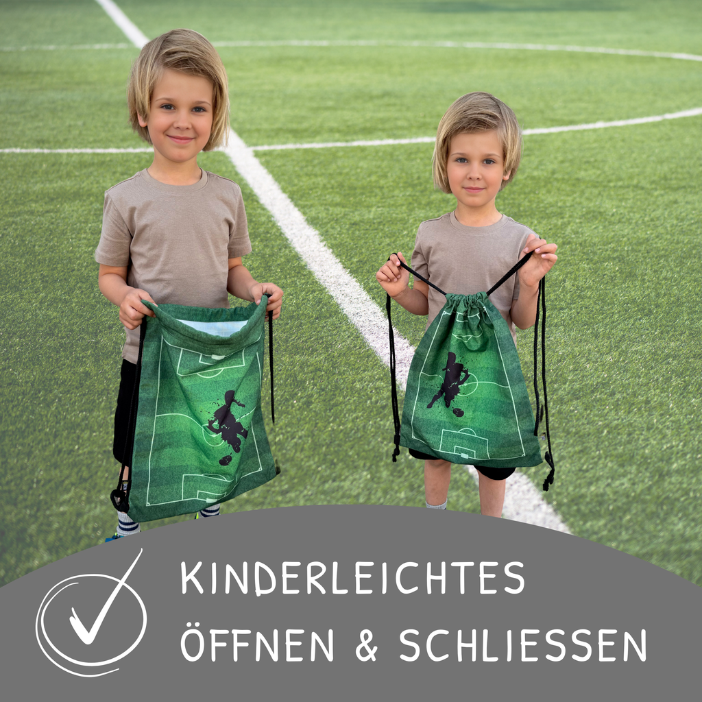 Kinder Turnbeutel Fussball-4