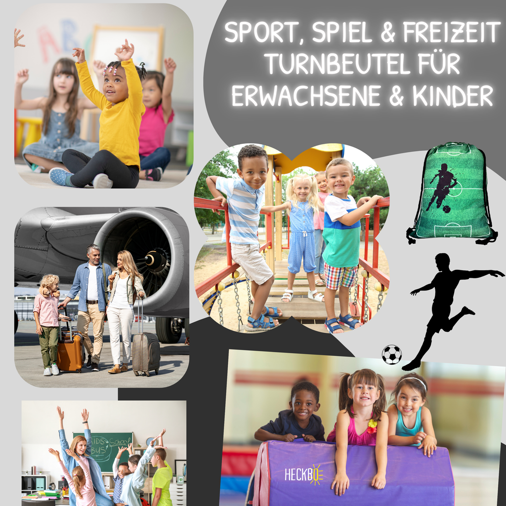 Kinder Turnbeutel Fussball-3