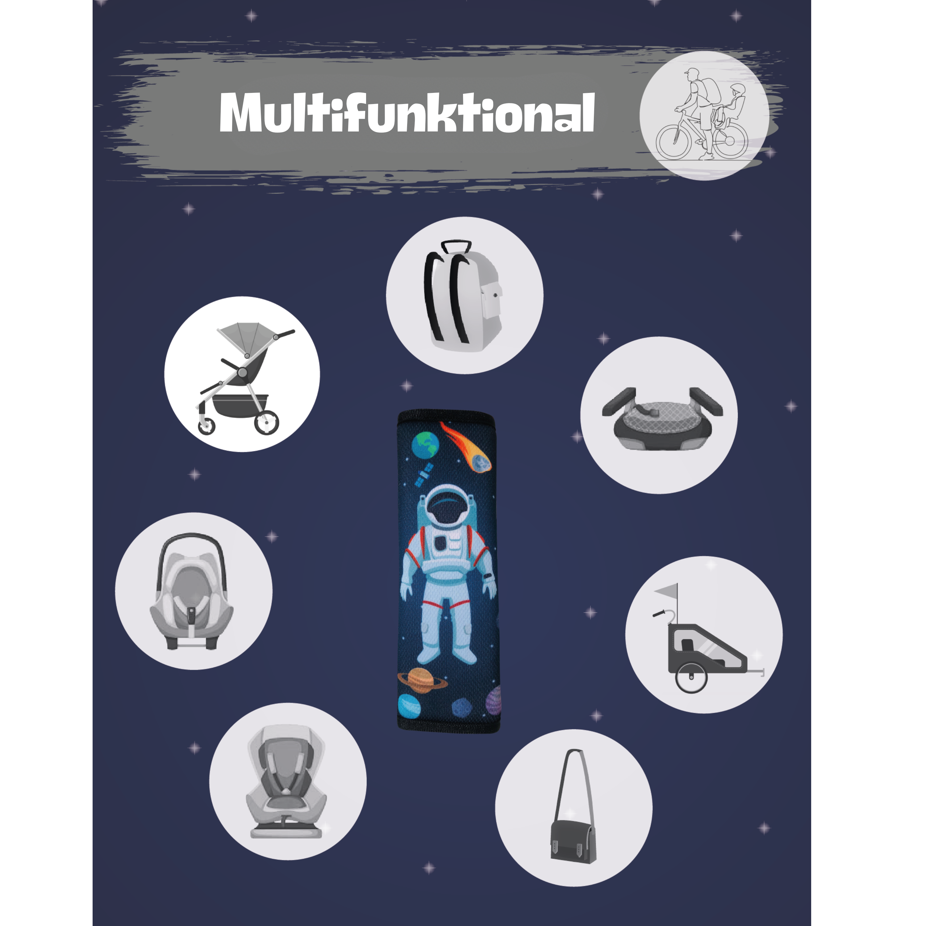 Auto Gurtschutz Astronaut-2