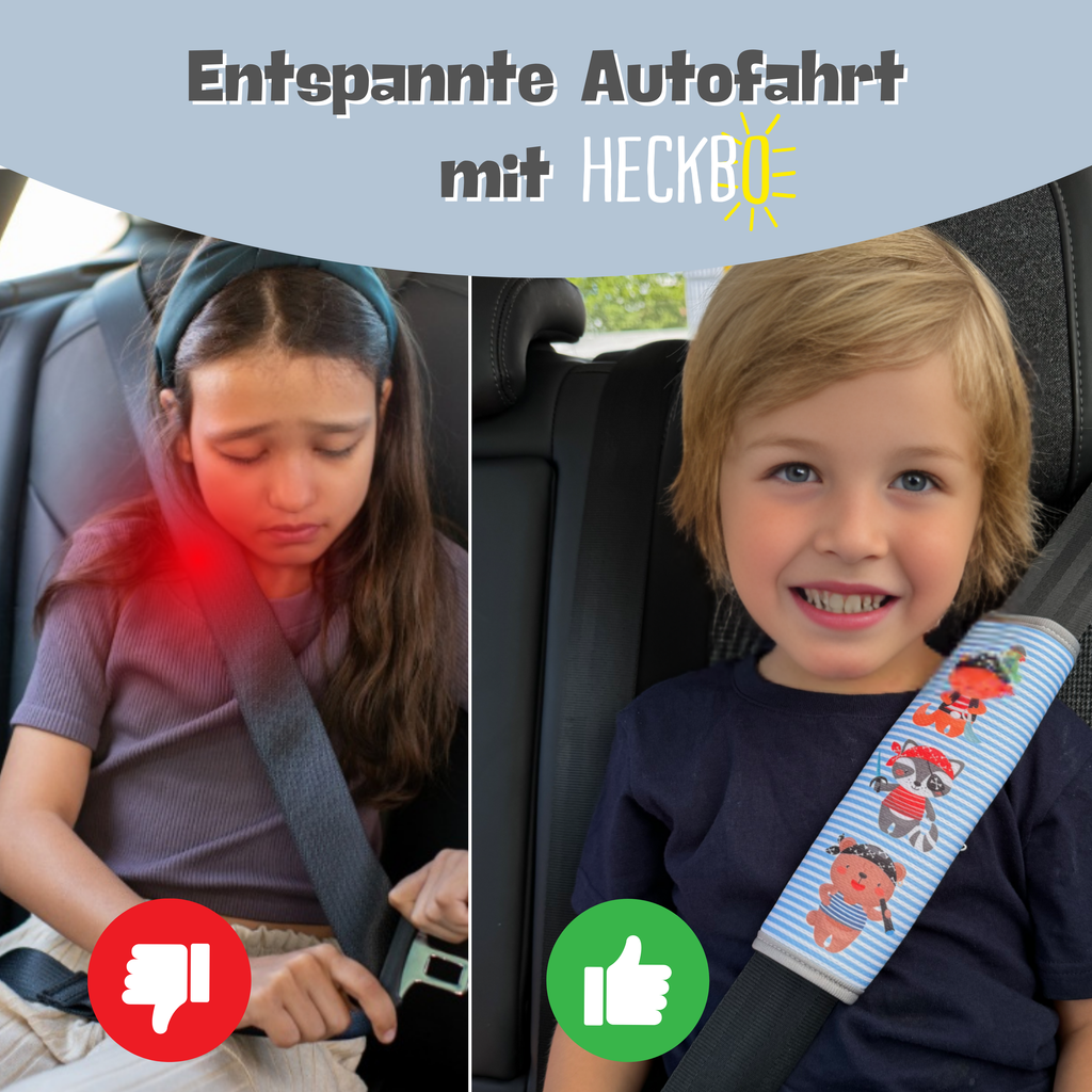 Auto Gurtschutz Piraten-Tiere-4