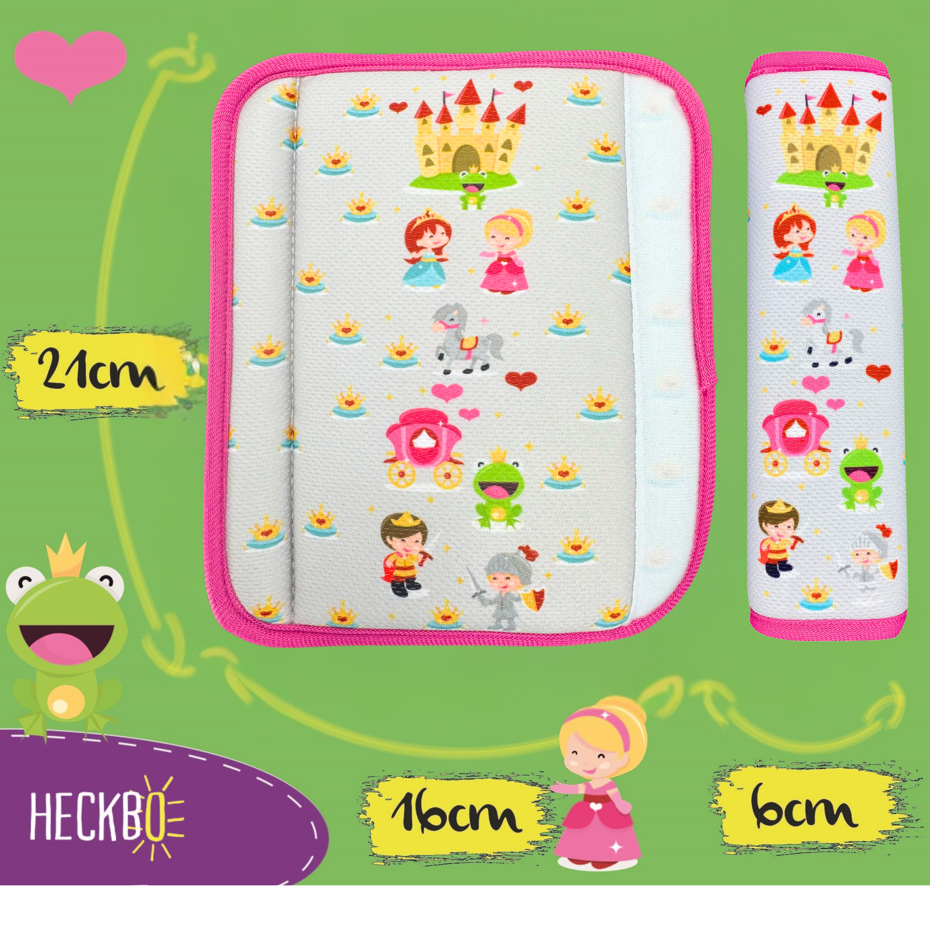 Auto Gurtschutz Prinzessin-1