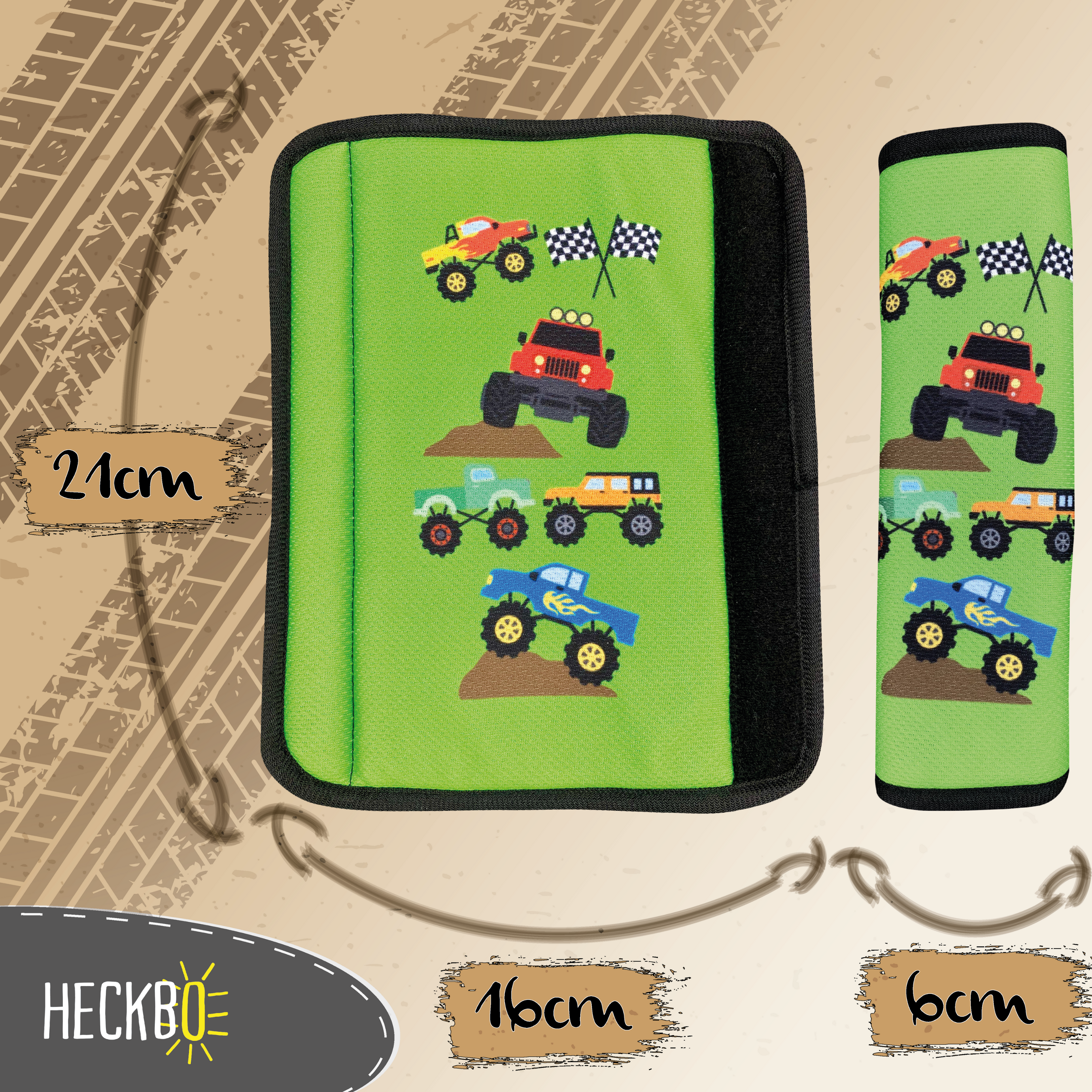 Auto Gurtschutz Monster Truck-1