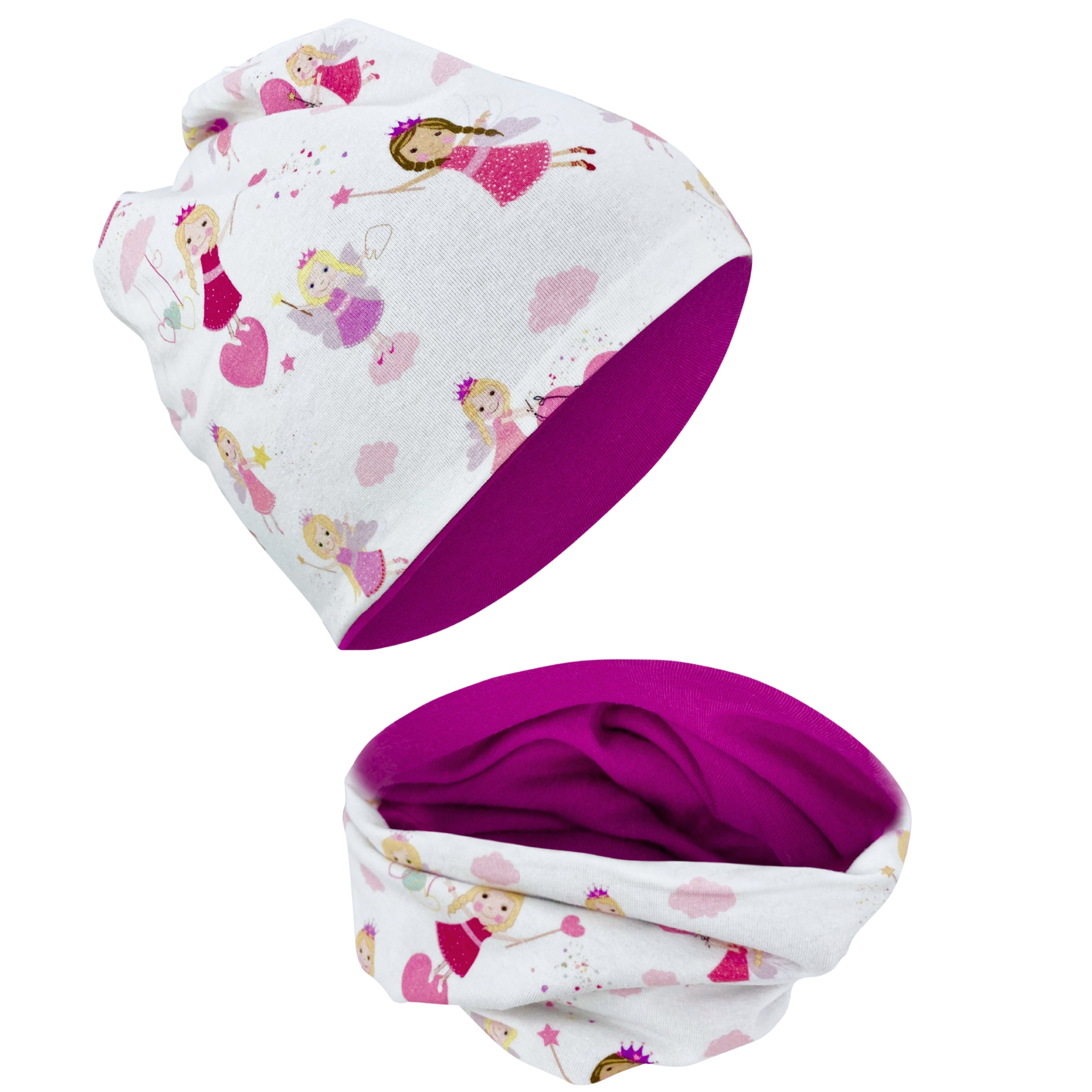 Kinder Beanie Mütze & Loop Set - Fee-5