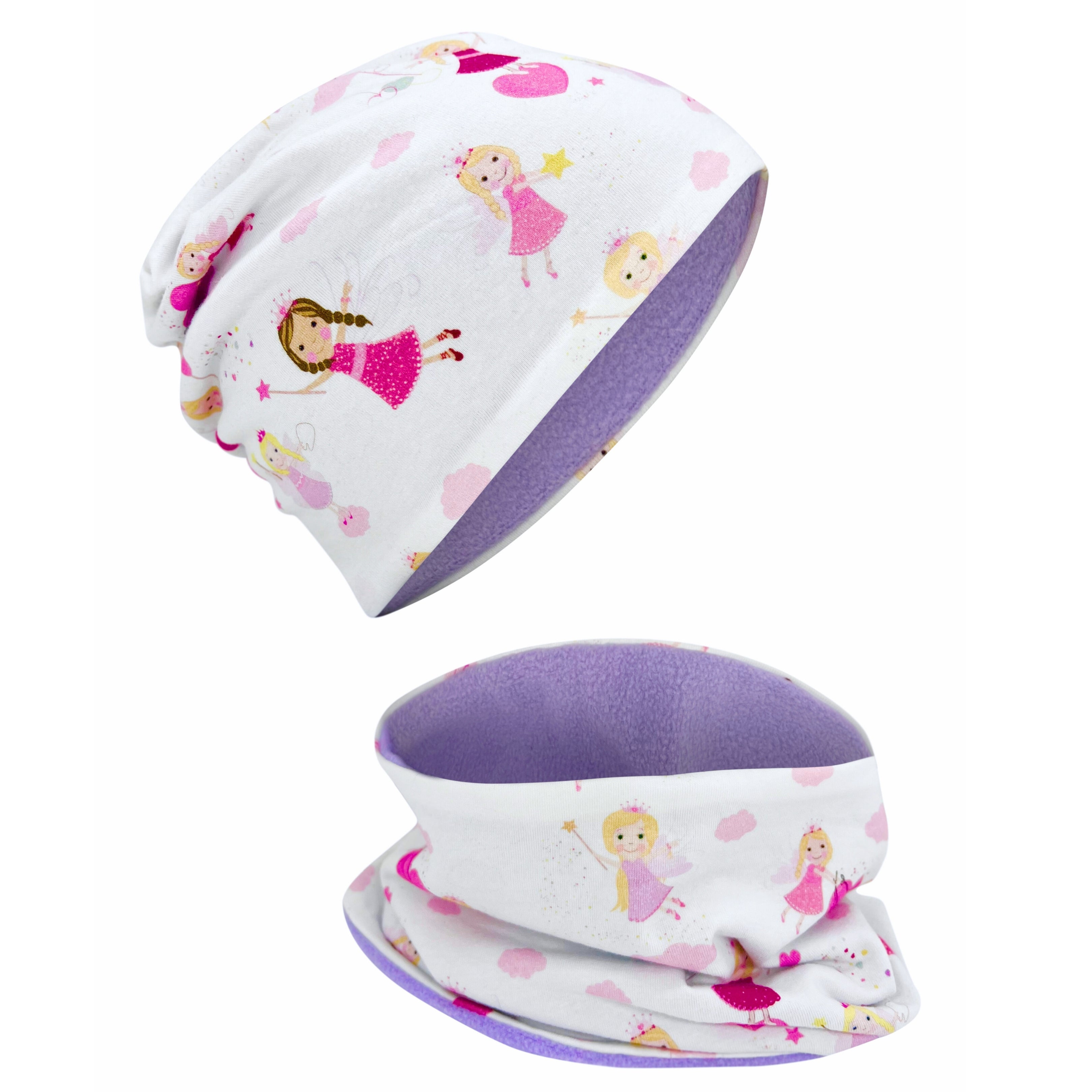 Kinder Beanie Mütze & Loop Set - Fee-0