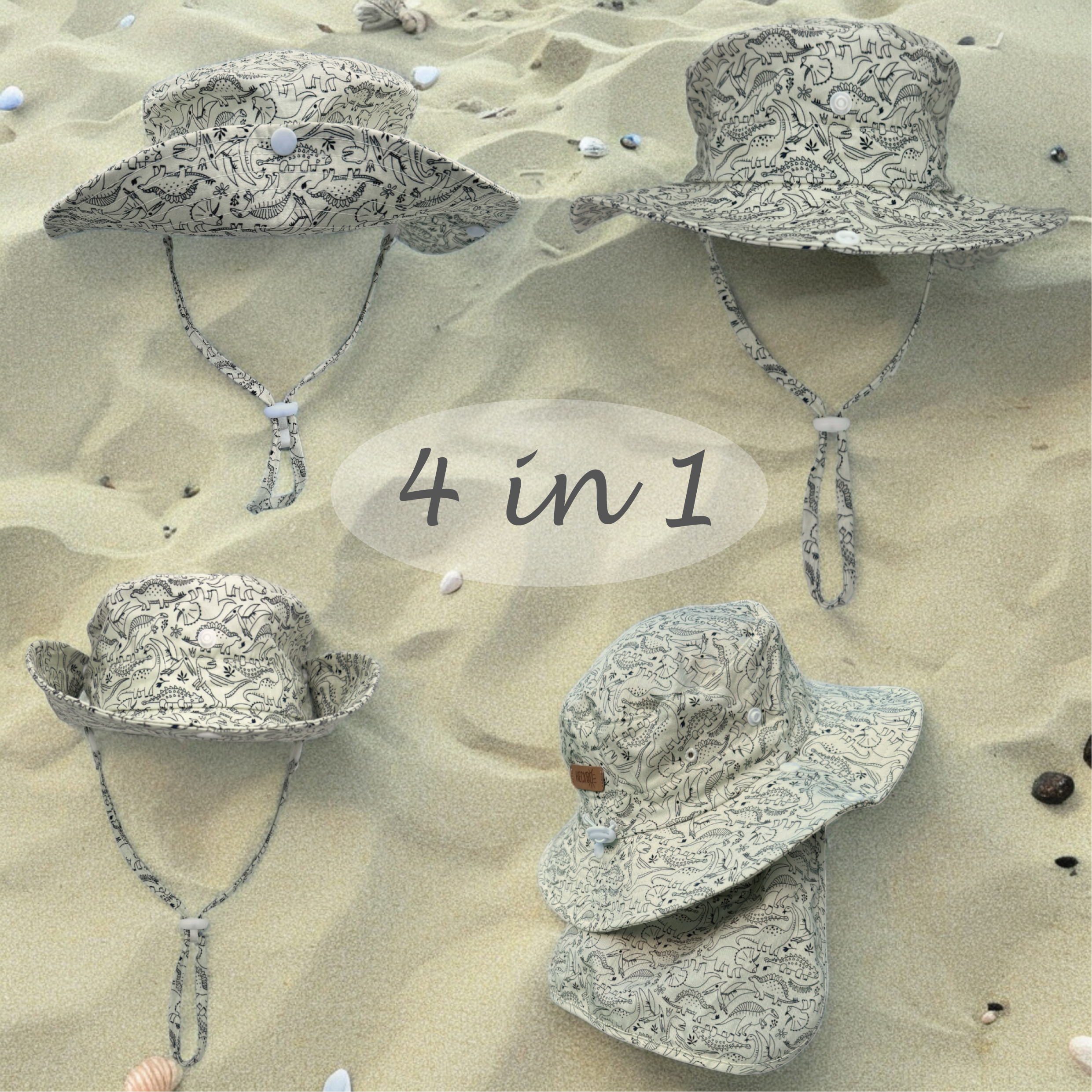 Baby Sonnenhut Dino 6 - 24 Monate-3