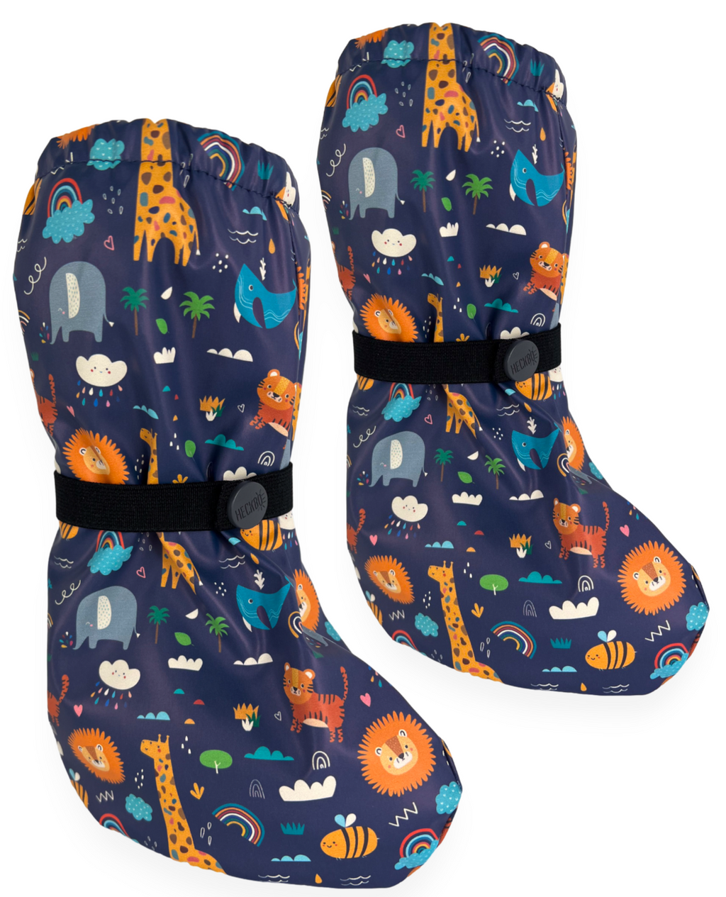 Füßlinge ohne Innen-Futter - Dschungel-0