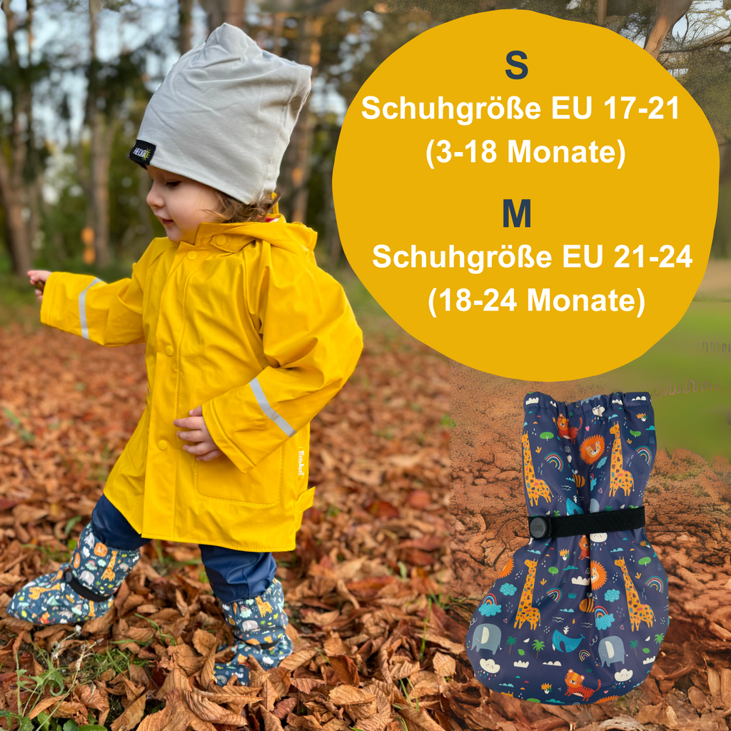 Füßlinge ohne Innen-Futter - Dschungel-1