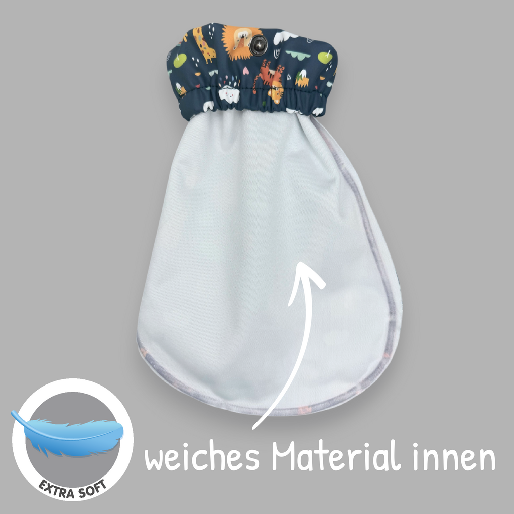 Füßlinge ohne Innen-Futter - Dschungel-4