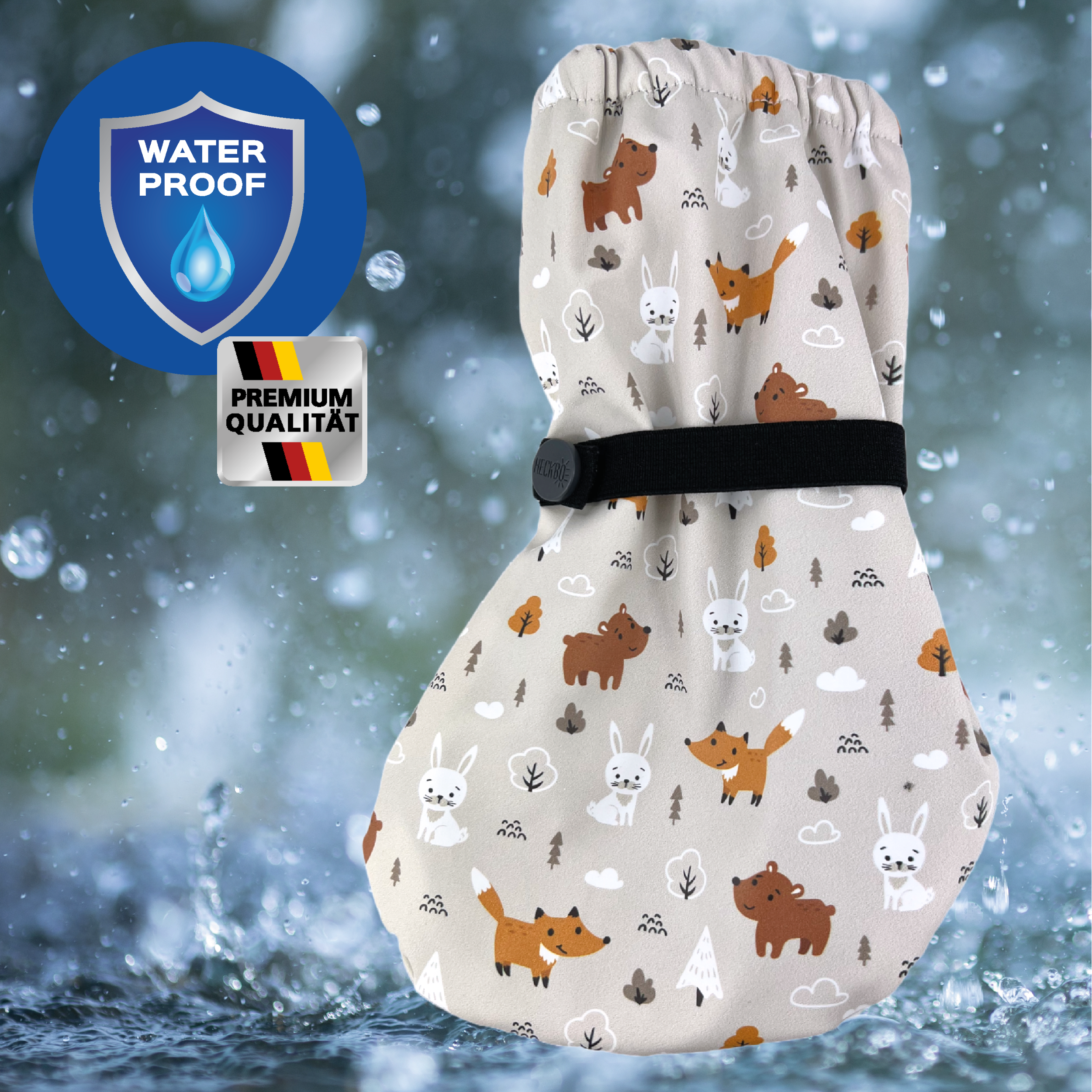 Füßlinge ohne Innen-Futter - Waldtiere-2