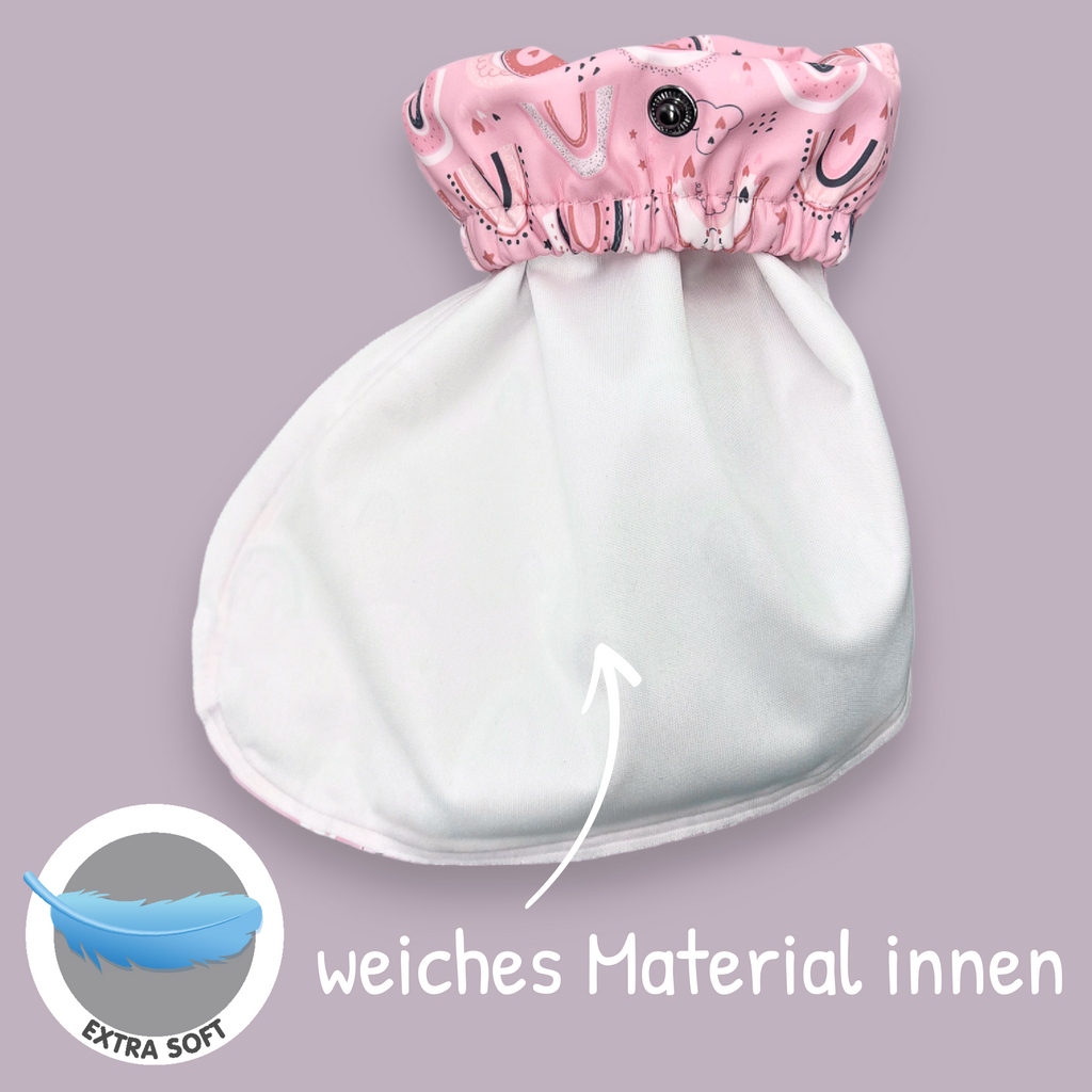 Füßlinge ohne Innen-Futter - Regenbogen-4