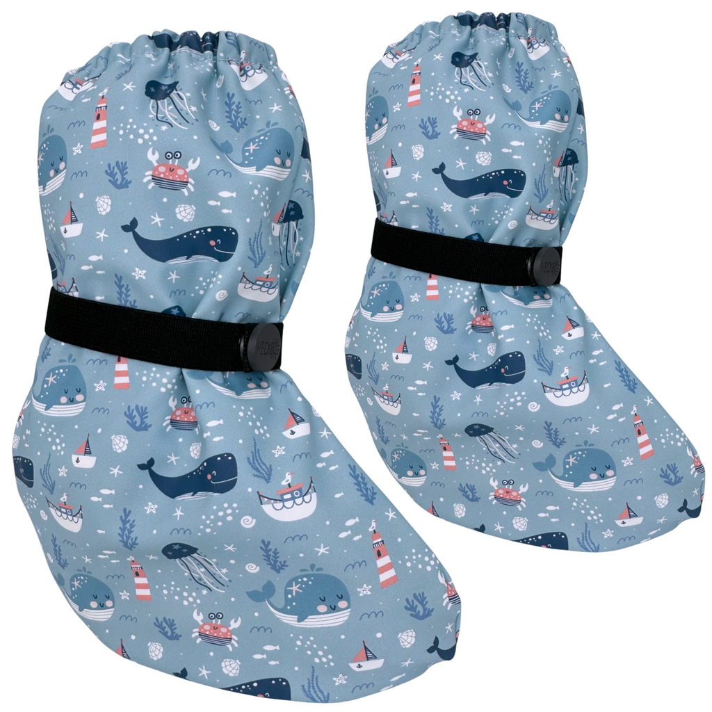 Füßlinge ohne Innen-Futter - Meerestiere-0