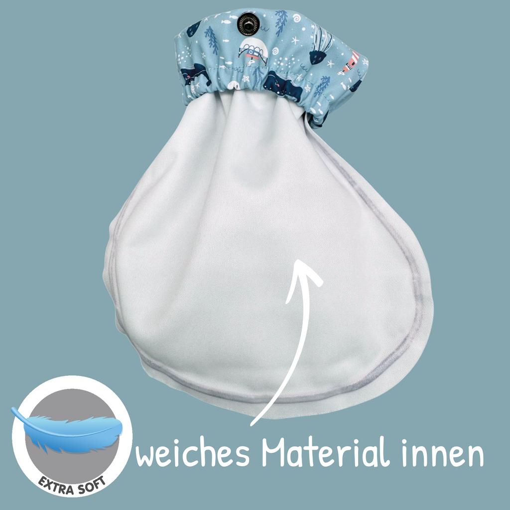 Füßlinge ohne Innen-Futter - Meerestiere-4