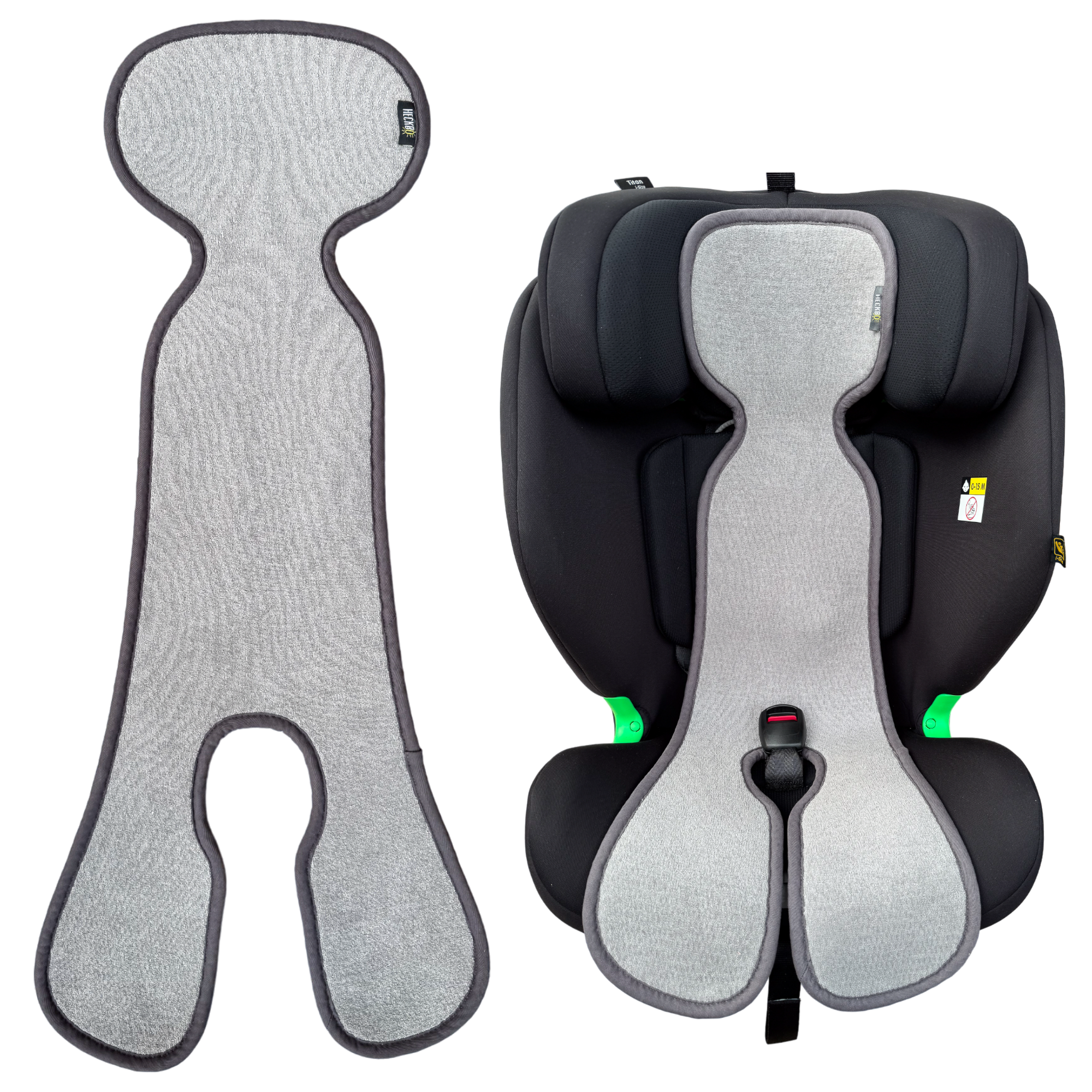 Autositz Sitzauflage Gruppe 1 Grau-0