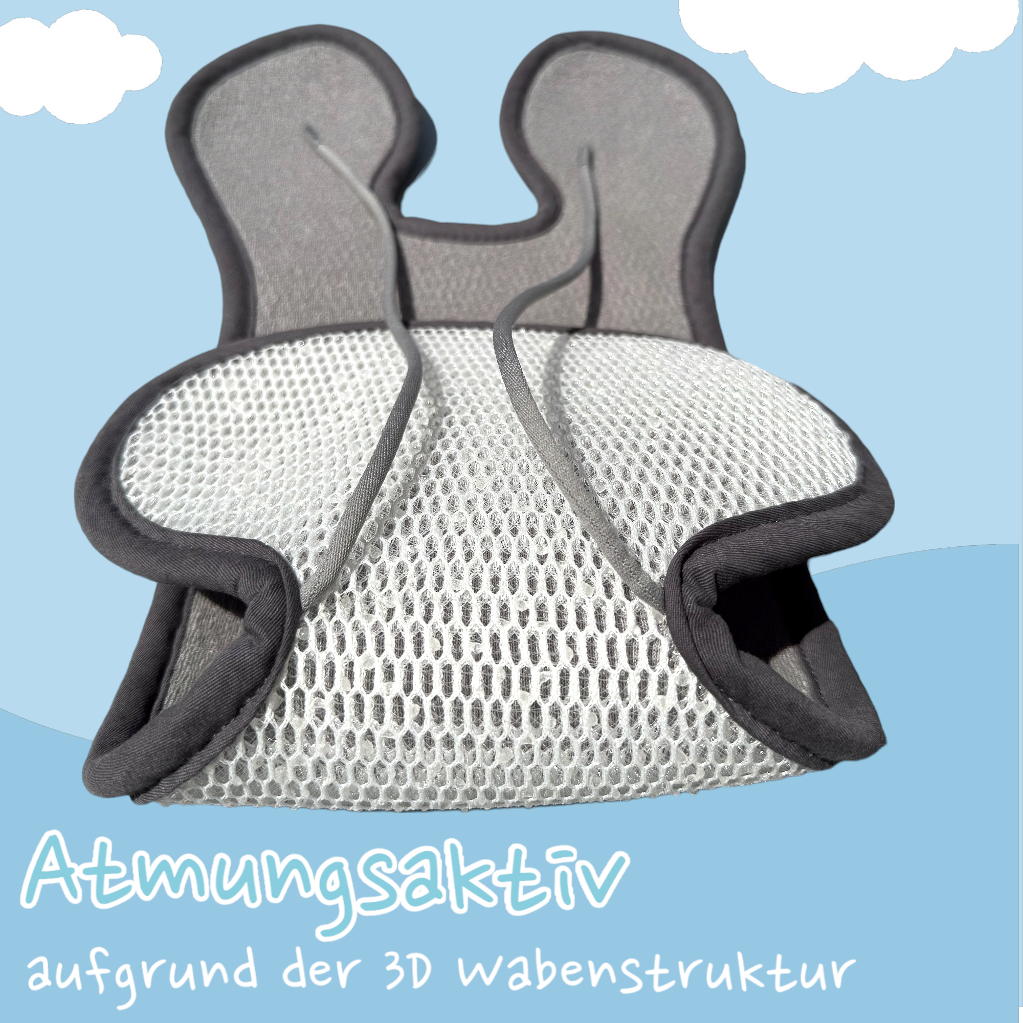 Autositz Sitzauflage Gruppe 1 Grau-4