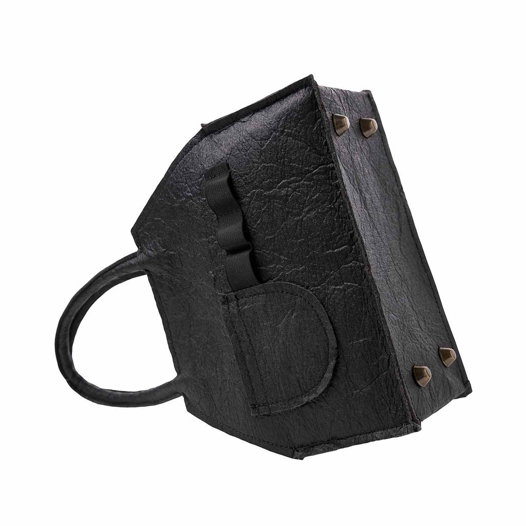 Black Pinatex Handbag