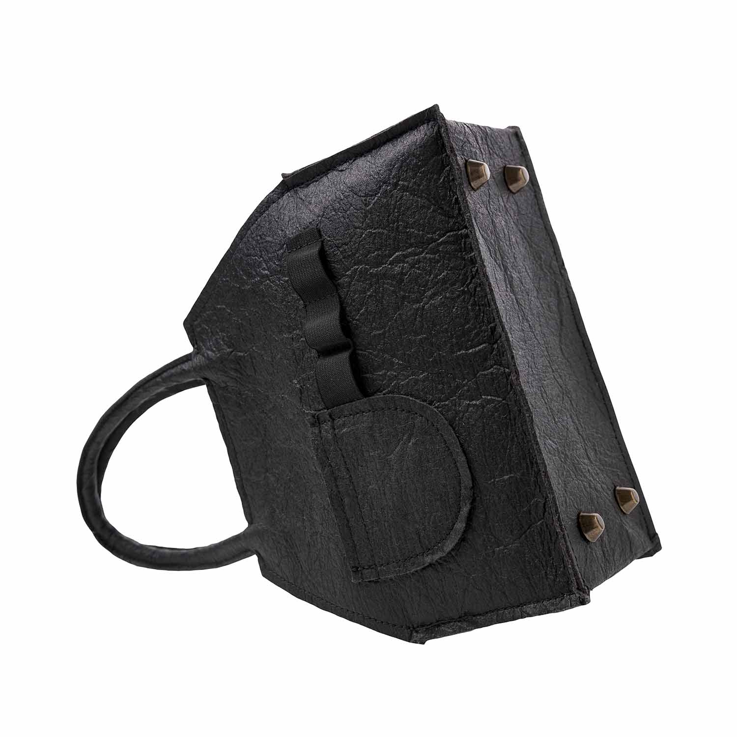 Black Pinatex Handbag