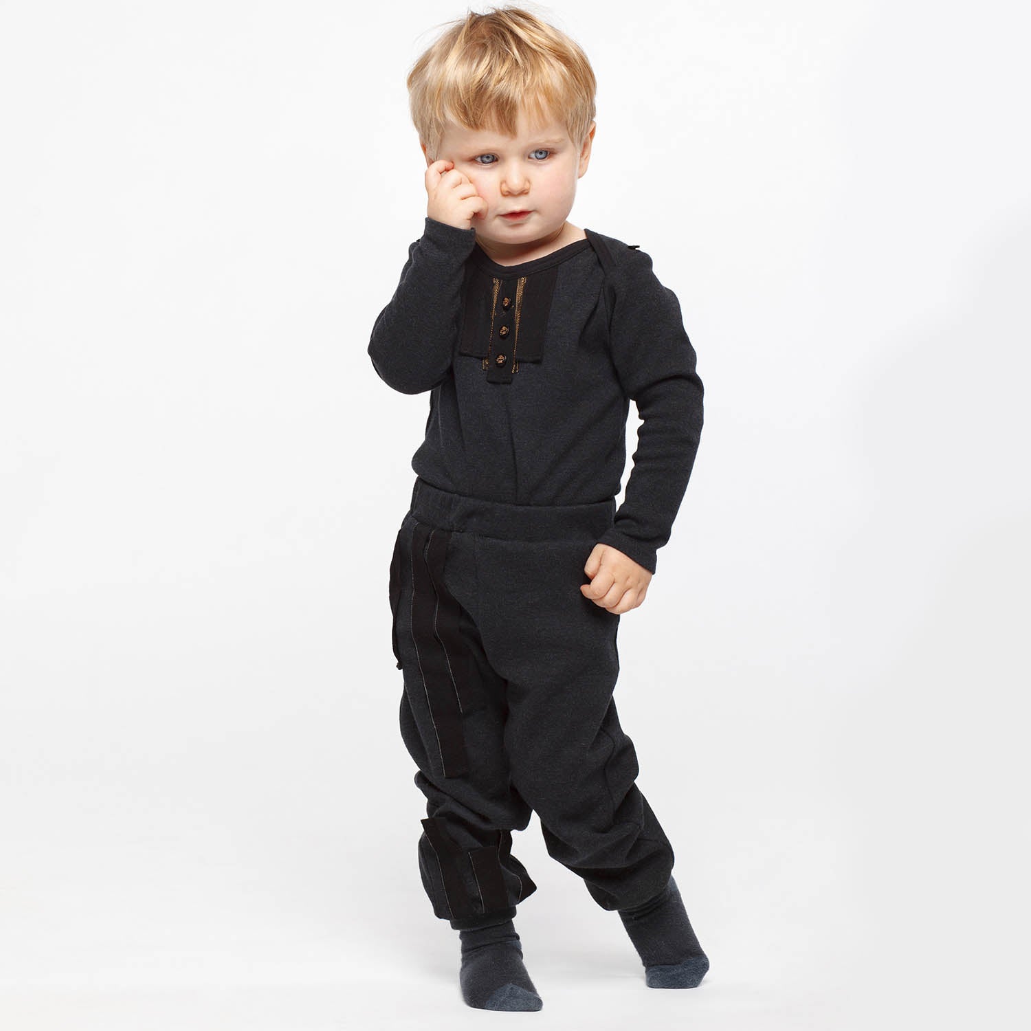 Baby Sweatpants with Trim